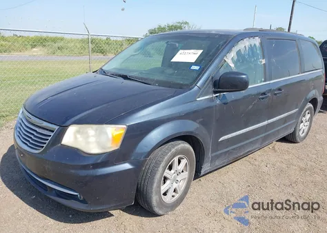 2013 Chrysler Town & Country Touring из США, поврежденный, VIN 2C4RC1BG0DR594762